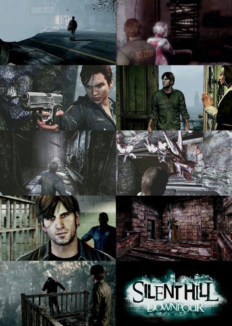 Silent Hill Downpour, Scary Games, Fatal Frame, Survival Horror Game, Video Game Fan Art, Pantomime, The Evil Within, Silent Hill, Video Game Characters