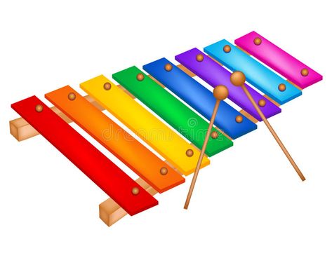 Illustration about Illustration of a colorful xylophone isolated on white background. Illustration of orchestra, preschool, play - 50726946 Pictures Of Musical Instruments, Xylophone Illustration, Xylophone Drawing, Xylophone Clipart, Goat Picture, Music Clipart, Muslim Kids Activities, Preschool Play, Abc Coloring Pages