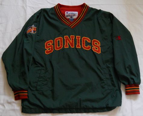 Seattle Supersonics, 90s Fashion Men, Vintage Sportswear, Mens Outfit Inspiration, Mens Workout Clothes, Vintage Hoodies, Late 90s, Simple Trendy Outfits, Comfy Hoodies