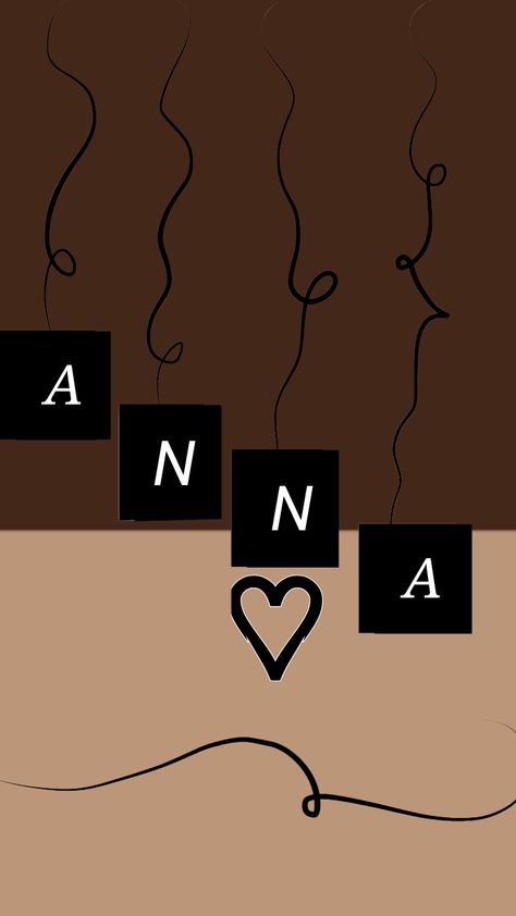 Anna Name Wallpaper, Anna Name, Anna Victoria, Image Vintage, Aesthetic Letters, Aesthetic Names, Cute Galaxy Wallpaper, Name Wallpaper, Vintage Images