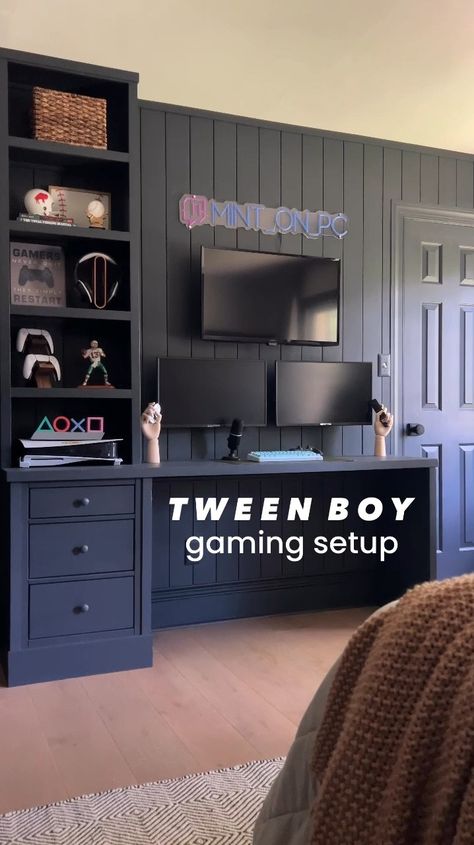 Usename Neon Sign,Personalized … curated on LTK Gamer Bedroom Boys, Boy Gamer Bedroom Ideas, Gamer Room Ideas Boy Bedrooms, Boys Bedroom Ideas Gamer, Boys Gamer Bedroom Ideas, Boys Gamer Bedroom, Gamer Bedroom Ideas, Teen Game Rooms, Boys Bedroom Ideas