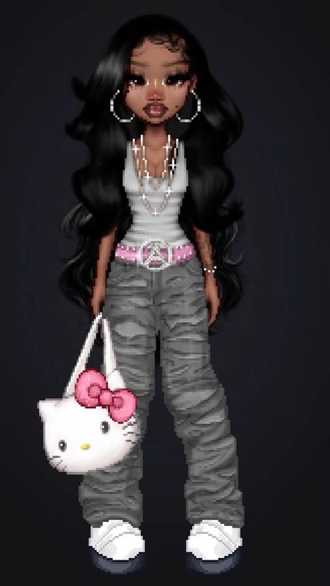 Y2k Bratz Inspired Outfits, Cookout Outfit, Looks Rihanna, Imvu Outfits Ideas Cute, Cute Nike Outfits, Fashion Gal, Bratz Inspired Outfits, Teenage Girl Outfits, Virtual Fashion