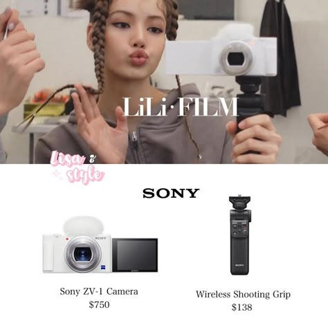 Lisa Camera, Streaming Camera, Best Vlogging Camera, Vlog Camera, Start Youtube Channel, Youtube Editing, Cute Camera, Youtube Success, Youtube Channel Ideas