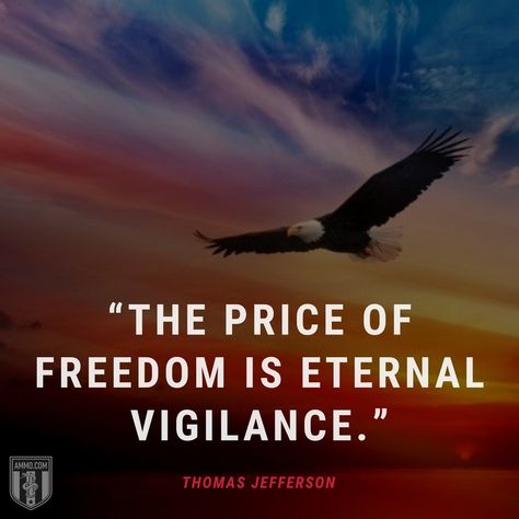 That, plus ammunition. #freedom #usa #america #vigilance #jefferson Founding Fathers Quotes Constitution, Freedom Quotes American, Constitution Quotes, Revolutionary Quotes, Immigration Quotes, Seasonal Quotes, Fathers Quotes, The Price Of Freedom, Founding Fathers Quotes