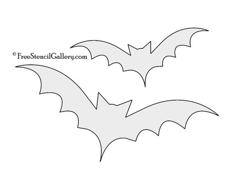 Bat Silhouette Stencil 02 Halloween Pumpkin Templates, Bat Stencil, Halloween Window Silhouettes, Halloween Pumpkin Stencils, Halloween Silhouette, Halloween Party Decor Diy, Bat Silhouette, Halloween Mantle, Halloween Sewing