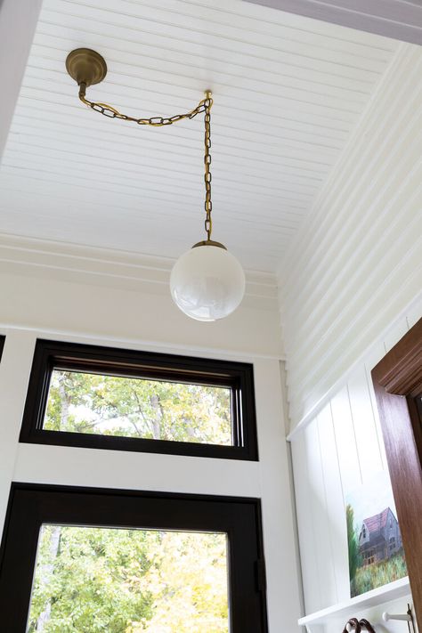 Bedroom slanted ceiling