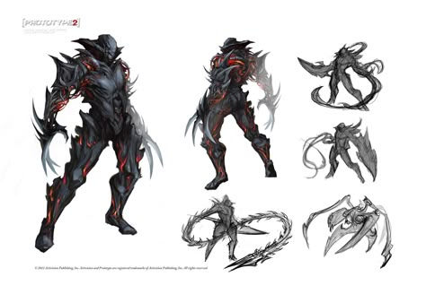 Prototype 2, Alex Mercer, Carnage Marvel, Super Powers Art, Arte Robot, Demon Art, Game Concept Art, Concept Art Drawing, Fantasy Armor