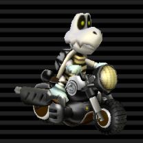 Dry Bones (Light Weight) Bit Bike Dry Bones Mario Kart, Dry Bones Pfp, Dry Bones Mario, Mario Kart Characters, Wii Party, Mario Kart Ds, Koopa Troopa, Bullet Bike, Heroes Wiki