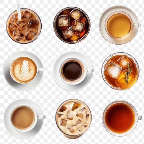 Coffee Top View, Coffee Elements, Aesthetic Pngs, Tea Png, Png Top, Photoshop Png, Pi Symbol, Gold Taps, Hot Chocolate Coffee