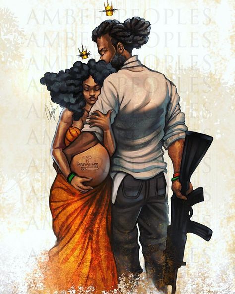 “At All Costs...” Finally finished! #blackfamily #blacklove #protection Hebrew Pictures, Art Black Love, Black Couple Art, Art Couple, Afrocentric Art, Black Art Painting, Black Artwork, Black Cartoon, Black Love Art