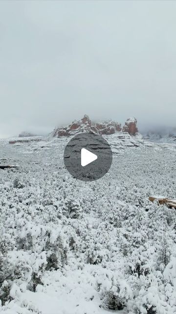 Welcome to Arizona on Instagram: "Ever seen Sedona covered in snow? ❄️☃️ The iconic red rocks disappear beneath a blanket of snow, transforming the landscape into a winter wonderland. Tag a friend! #welcometoarizona #sedona #snowdona #winterwonderland #travel #beautifuldestinations" Red Rocks, Red Rock, A Blanket, Tag A Friend, The Landscape, Sedona, Beautiful Destinations, Winter Wonderland, Arizona