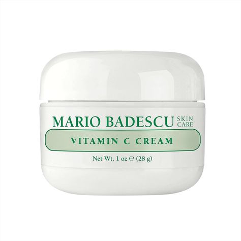 Lightweight Face Moisturizer Enriched With Niacinamide for All Skin Types | Visibly Reduces Signs of Aging | 1 Fl Oz Vitamin C Cream, Mario Badescu Skin Care, Daucus Carota, Lightweight Moisturizer, Benzoyl Peroxide, Brighten Skin Tone, Mario Badescu, Dewy Skin, Body Treatments