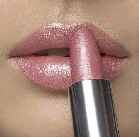 L’Oreal - Crushed Foils collection “Burnished” metallic pink lipstick Gloss Eye Makeup, Loreal Lipstick, Loreal Paris Makeup, Metallic Makeup, Paris Makeup, Lipstick For Fair Skin, Metallic Lipstick, Beauty Boost, Natural Lipstick