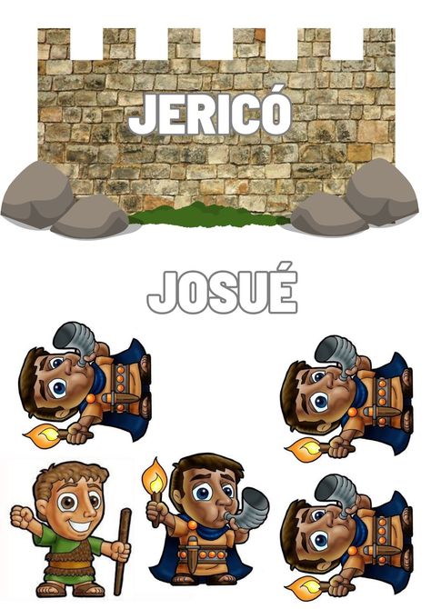 Josué e as muralhas de jericó Battle Of Jericho, Paul And Silas, Bible Journaling Ideas Drawings, Background Clipart, Childrens Church, Bible Stories, Bible Journaling, Bible, Jesus