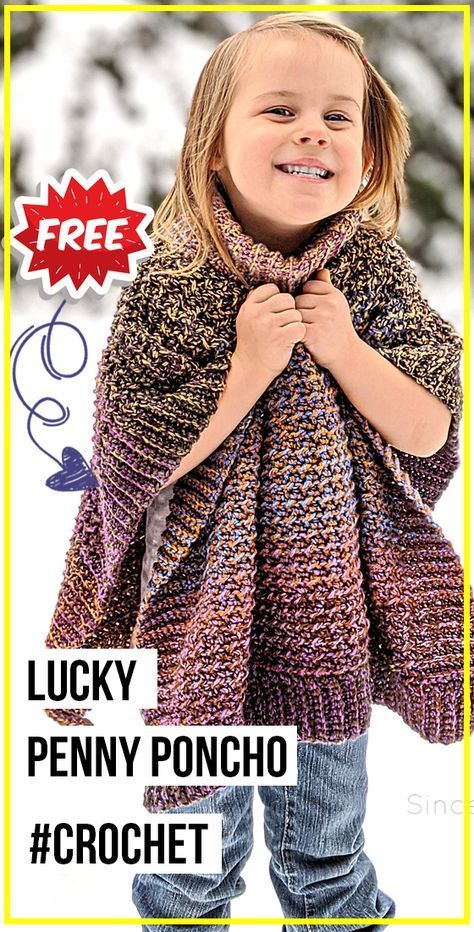 Toddler Poncho Crochet Pattern Free, Poncho Crochet Pattern Free, Girls Poncho Crochet Pattern, Kids Poncho Pattern, Crochet Poncho Kids, Toddler Poncho, Crochet Baby Poncho, Poncho Patterns, Girls Poncho