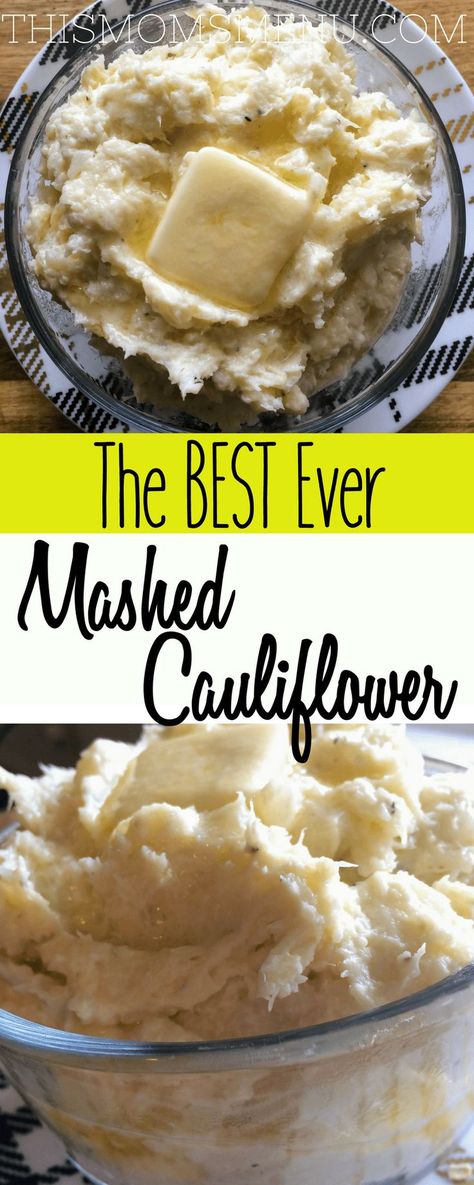 Potato Substitute, Carb Substitutes, Cauliflower Mashed, Mashed Cauliflower Recipe, Cauliflowers, Keto Sides, Low Carb Meals, Cauliflower Recipe, Low Carb Diets