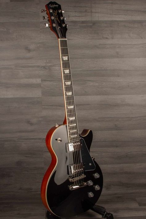 Epiphone Les Paul Modern -  Graphite Black Gibson Les Paul Black, Bonnie And Clyde, Gibson Epiphone, Epiphone Les Paul, Guitar Collection, Bonnie N Clyde, Guitar Shop, Gibson Les Paul, String Instruments