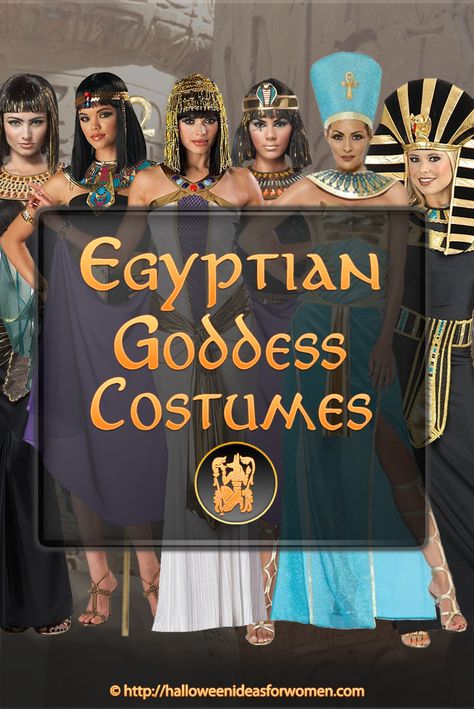 Egyptian Goddess Costume Walk Like an Egyptian in One of These Stunning Goddess Costumes Egyptian Queen Costume Plus Size, Diy Cleopatra Outfit, Eygptain Goddess Costume, Egyptian Dress Up, Nefertiti Costume Diy, Egyptian Halloween Costume Women, Diy Egyptian Goddess Costume, Diy Cleopatra Halloween Costume, Cleopatra Outfit Ideas