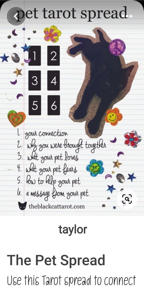 Pet Tarot Spread, Pet Tarot, Animal Tarot, Tarot Journal, Tarot Book, Witch Stuff, Tarot Meanings, Tarot Spread, Loss Of Dog