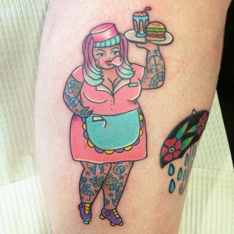 Chub for days by Shell Valentine, Dangerzone Tattoo, Melbourne. Plus Size Pinup, Pin Up Tattoo, Pinup Tattoo, Pinup Poses, Up Tattoo, Fresh Tattoo, Soft Beauty, Pin Up Tattoos, Milkshakes