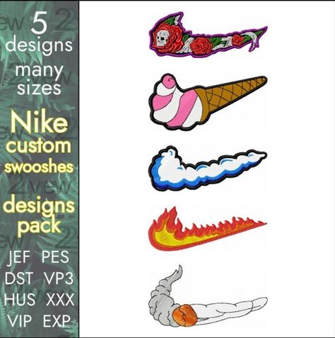 5 Swoosh Logo Embroidery Designs - Instant Download

Download these 5 unique Nike Swoosh logo embroidery designs and start creating your own custom Nike products today! Perfect for t-shirts, hats, bags, and more. #Nike #Embroidery #Design . #Tufting_Diy #Apparel_Design_Inspiration #Graffiti_Text #Sport_Shirt_Design Nike Embroidery Design, Nike Embroidery, Tufting Diy, Graffiti Text, Nike Products, Apparel Design Inspiration, Nike Art, Cool Nike Wallpapers, Sport Shirt Design