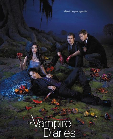 Vampire Diaries Season 5, Vampire Diaries Poster, Seasons Posters, Vampire Diaries Stefan, Vampire Movies, Vampire Diaries Seasons, Vampire Diaries Wallpaper, Vampire Diaries Funny, Supernatural Beings