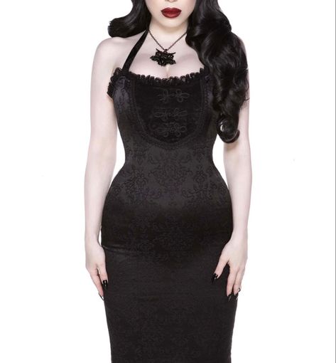 Killstar Clothing, Killstar Dress, Gothic Mode, Witch Moon, Rare Dress, Gothic Tops, 2010 Fashion, Lace Skater Dress, Gothic Dress