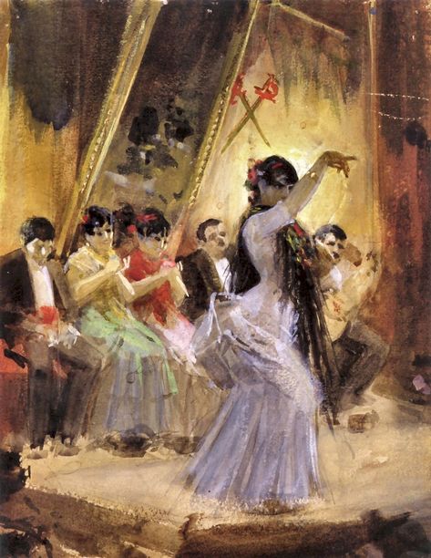 zorn, anders - Café Cantante in Madrid | Anders Zorn 1860-19… | Flickr Anders Zorn, Famous Artists Paintings, Dancer Painting, Dancers Art, Dance Paintings, Flamenco Dancers, Dance Photos, Art Website, Vintage Artwork