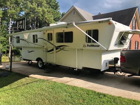 2004 Trailmanor TrailManor 3124KS for sale by Owner - Mcdonough, GA | RVT.com Classifieds Pop Up Trailer, Gmc Motorhome, Camp Ideas, For Sale By Owner, Rvs For Sale, Trailers For Sale, Happy Camper, Happy Campers, Motorhome