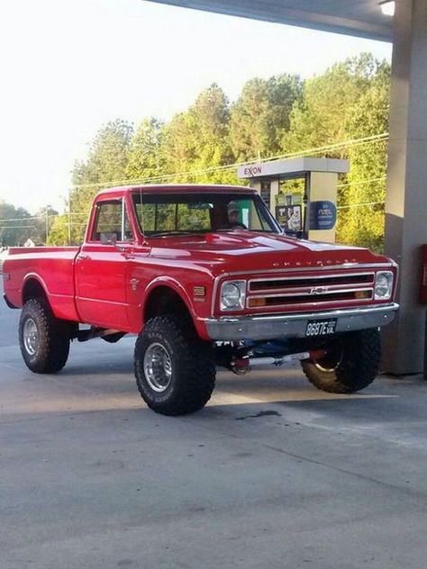 Chevy Stepside, Chevy 4x4, 72 Chevy Truck, Truck Storage, Station Service, Lifted Chevy, Truck Yeah, Jeep 4x4, Gm Trucks