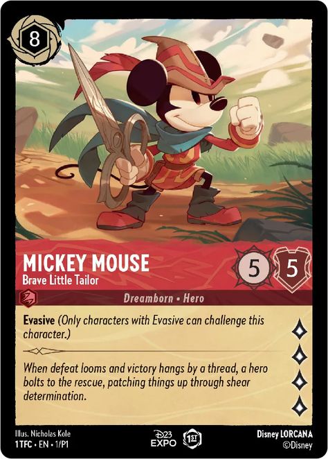 Disney Lorcana, Game Card Design, Disney Cards, Bg Design, Board Game Design, Event Card, 카드 디자인, Collectible Trading Cards, Horror House