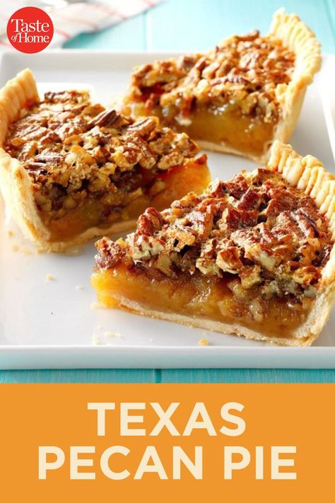 Texas Pecan Pie, Best Pecan Pie Recipe, Southern Pecan Pie, Best Pecan Pie, Bourbon Pecan Pie, Pecan Pie Easy, Texas State Fair, Simple Thanksgiving, Pecan Bars