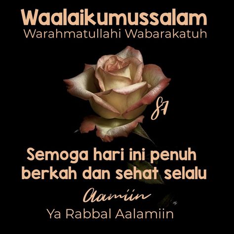 Walaikumsalam Selamat Pagi, Muslim Greeting, Crochet Mask, Assalamualaikum Image, Beautiful Good Night Images, Videos Cooking, Night Images, Quotes Quran, Allah Islam