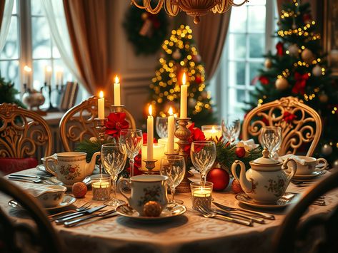 How to Create a Fancy Christmas Tea Party: A Festive Guide Christmas High Tea Ideas, Christmas Tea Party Decorations, Christmas Tea Ideas, Christmas Tea Party Ideas, Christmas High Tea, Holiday Tea Party, Winter Tea Party, Tea Party Crafts, Christmas Afternoon Tea