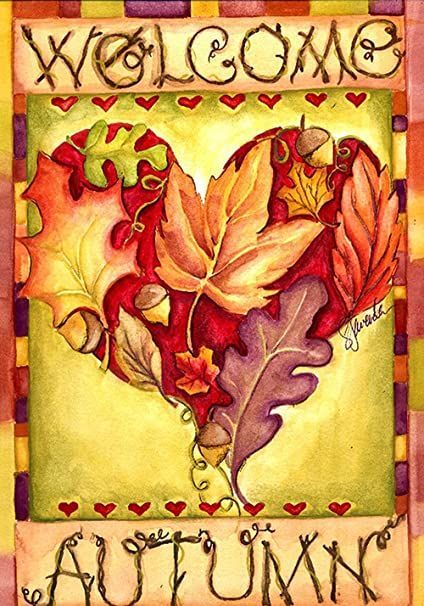 Toland Home Garden Autumn Welcome 28 x 40 Inch Decorative Colorful Fall Leaf Heart House FlagRemo Nutrients RN71240 Remo's Grow 20L Nutrient, WhiteImagine This S0464 Yard Sign