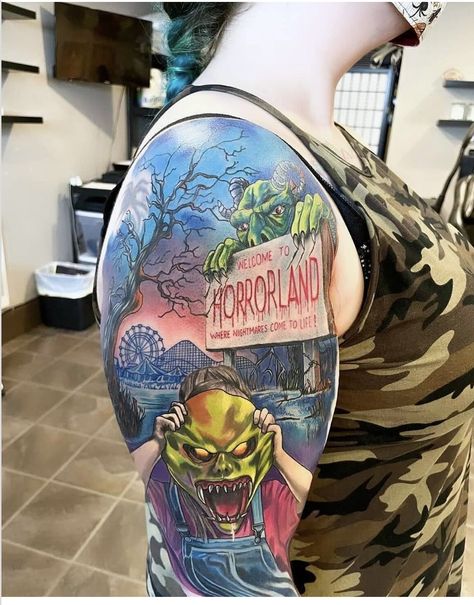 Goosebumps Tattoo, Tattoo Style, New Tattoos, Arm Tattoo, Tattoo Ideas, I Hope, The Incredibles, Tattoos, On Instagram