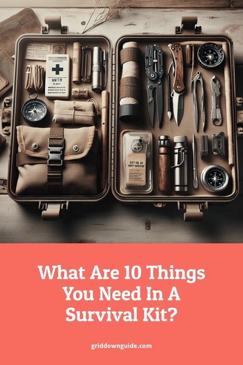 Discover the 10 essential items you need in a survival kit. From water to communication devices, we cover it all to keep you prepared for any emergency. Stay safe! Urban Survival Kit, Survival Essentials, Safety Kit, Waterproof Matches, Emergency Preparedness Kit, Survival Kits, Urban Survival, Emergency Plan, Communication Devices