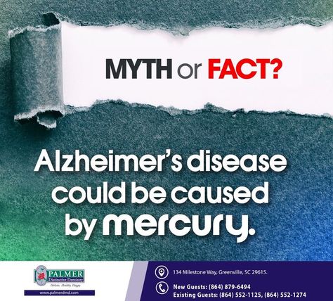 Fact. Mercury is highly toxic and can cause many health problems, including Alzheimer`s Disease. Although there is a decrease, mercury-based solutions still prevail. Visit http://www.palmerdmd.com/ to learn more. #mercury #holistichealthyhappy #palmerdmd #greatestdentalofficefortheworld #greenville #SC #palmerdistinctivedentistry Dental Amalgam, Dentist Doctor, Dental Center, Going Natural, Overland Park, Cosmetic Dentistry, Alzheimers, Oral Care, Dental Care