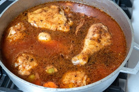 Pollo Guisado Puerto Rican, Goya Sazon Recipe, Sofrito Chicken, Puerto Rican Chicken Stew, Sazon Recipe, Goya Recipe, Spanish Stew, Puerto Rican Chicken, Sofrito Recipe