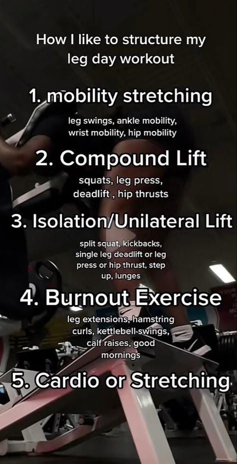 Push Leg Exercises, Compound Vs Isolation Exercises, Outer Quad Exercises, Compound Leg Exercises, Compound Lifts, Workout Gym Routine, Workout Splits, Weight Training Workouts, Gym Routine