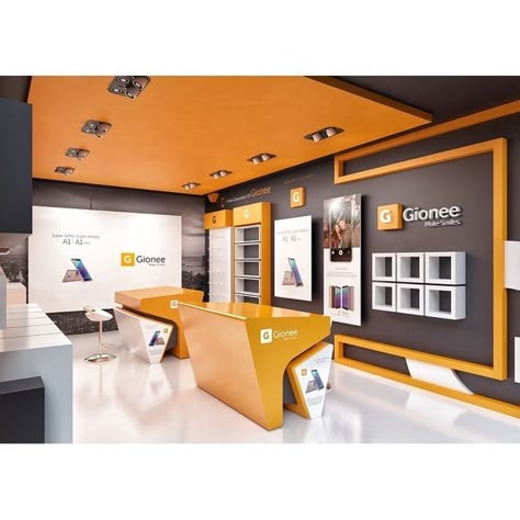 Electronics Store Design, Mobile Shop Design, Shop Counter Design, Interior Kantor, Retail Store Interior Design, Mobile Store, Pharmacy Design, Retail Store Interior, Interior Design Images