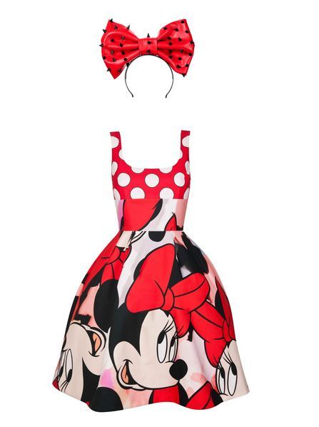 . Mouse Nails, Disney Wear, Minnie Mouse Costume, Mouse Costume, Mouse Dress, Disney Inspired Fashion, Minnie Mouse Dress, Mickey Birthday, Dapper Day