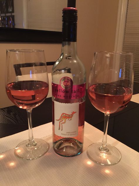 I love love love the Pink Moscato by Yellowtail! Winding down on this lovely night! Pink Moscato Aesthetic, Pink Moscato Drinks, Moscato Drinks, Wine Moscato, Pink Moscato, Moscato Wine, Pink Bachelorette, I Love Love, Pink Wine