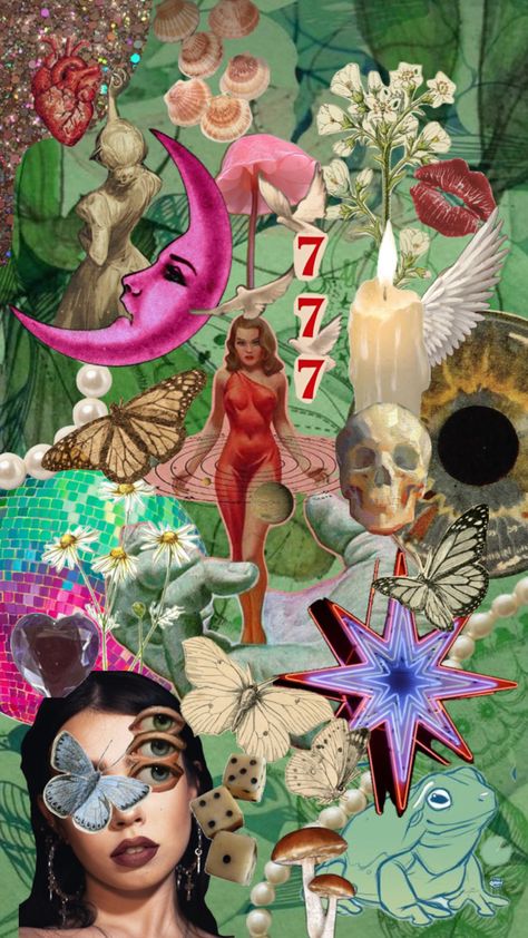 #goddess #aesthetic #wallpaper #visionboard Goddess Aesthetic Wallpaper, Vision Collage, Goddess Aesthetic, Goth Wallpaper, Collage Art Projects, Iphone Lockscreen Wallpaper, Trippy Wallpaper, Hippie Wallpaper, Iphone Wallpaper Photos