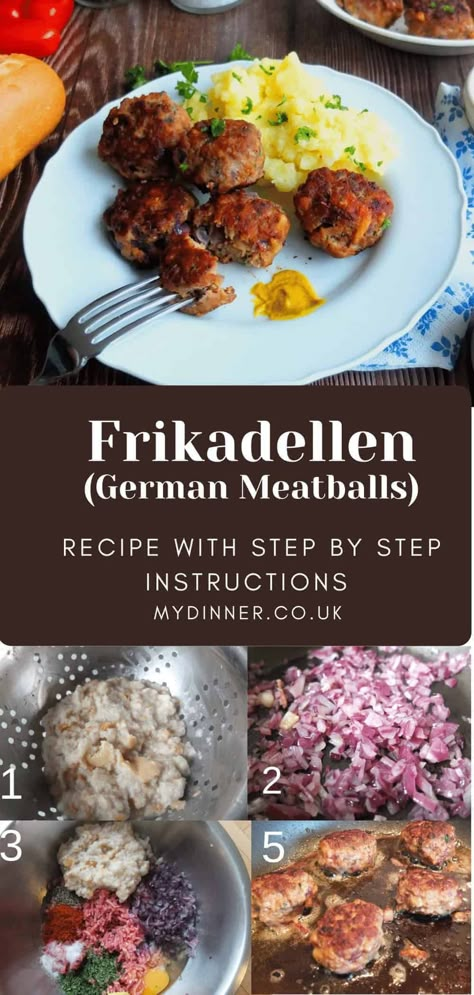 Quick, delicious and very child friendly – these German meatballs are a favourite all over. This dish is known as Frikadelle, Buletten, Fleischpflanzl or Hackbällchen in Germany. rnrnGerman Frikadellen. Frikadellen Recipe. German Meatballs. German Meatballs Recipe. Easy German Meatballs. German Meatballs Germany, Best German Meatballs, Authentic German Meatballs, German Meatballs Ground Beef, German Meatball Sandwich. German Hamburger German Meat Patties, German Frikadellen 12 Tomatoes, German Dishes For Potluck, German Hamburger Recipes, German Potluck Ideas, German Beef Recipes, German Meatballs Recipes, German Recipes Authentic Dinner, Alsatian Recipes