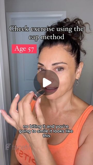 FaceFit Canada | If you’re having a hard time doing cheek exercises to tone the muscles, try the cap method. Follow along with this video. Which method do... | Instagram How To Relax Face Muscles, Cheek Exercises Workouts, How To Lift Face Naturally, Cheek Lifting Exercises, Cheek Exercises, Facelift Exercises, Face Wrinkles Remedies, Chin Wrinkles, Wrinkles Remedies