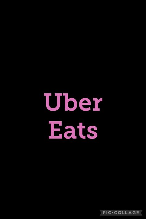 Uber Eats Icon, Black Pink Icons, All Apps Icon, Apps Icon, Pink Icons, Uber Eats, Black Icon, Phone Layout, Aesthetic Board