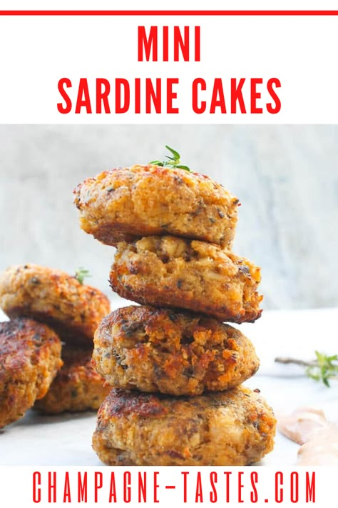 Sardine Can Crafts, Sardine Cakes Recipe, Carnivore Diet Sardines, Sardine Fritters Recipe, Smoked Sardines Recipes, Recipes Using Canned Sardines, Canned Sardine Recipes, Can Sardines Recipes, Canned Sardines Recipes Ideas