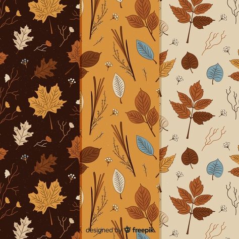 Owl Clip Art, Gallery Wall Nursery, Patron Vintage, Nature Autumn, Plant Vector, Pattern Design Inspiration, Autumn Pattern, Vintage Autumn, Fall Patterns