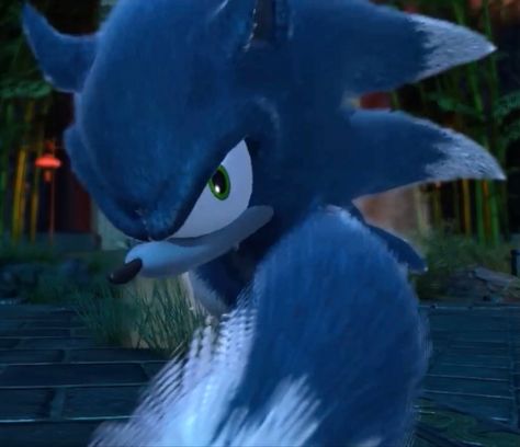 Emo Werewolf, Werewolf Sonic, Werehog Sonic, Icons Sonic, Sonic The Werehog, Sonic Pfps, Sonic Unleashed, Ps3 Games, Sonic Funny